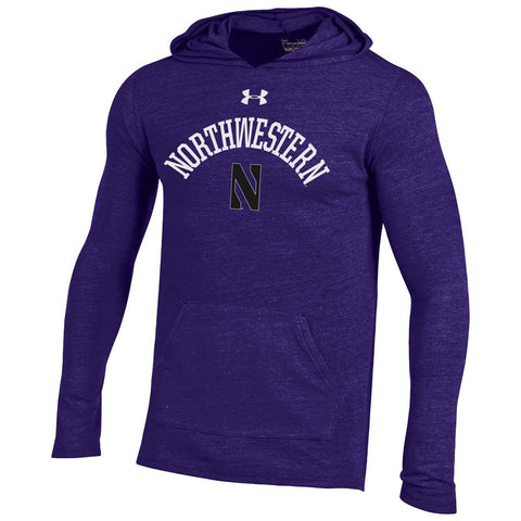 Northwestern Wildcats Under Armour Purple Tri Blend Legacy Sweatshirt - Dino's Sports Fan Shop