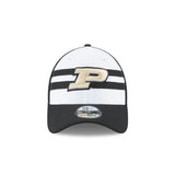 Purdue Boilermakers New Era Adult 39Thirty NE15 White/Black Hat - Dino's Sports Fan Shop - 2
