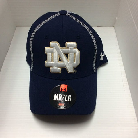 Notre Dame Fighting Irish Under Armour Stretch Fit Hat - Dino's Sports Fan Shop