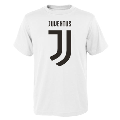 Cristiano Ronaldo #7 Juventus Youth White T-Shirt