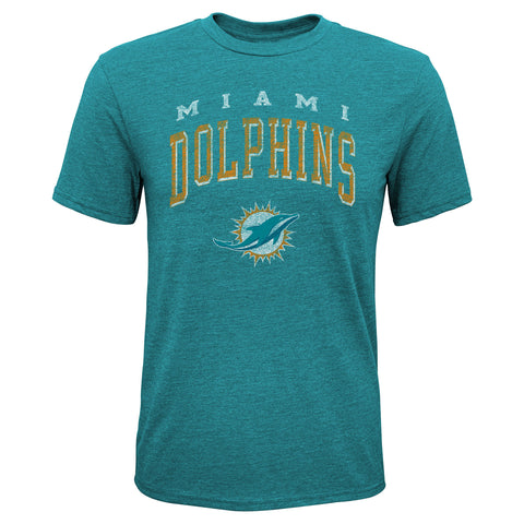 Miami Dolphins NFL Legacy Collection Youth Wheelhouse T-Shirt - Dino's Sports Fan Shop