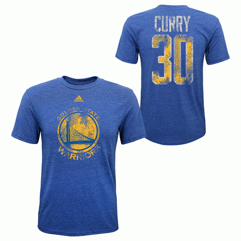 Stephen Curry #30 Golden State Warriors Faded Shirt