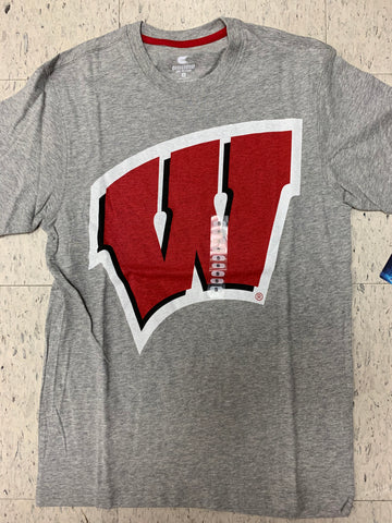 Wisconsin Badgers Adult Colosseum Own The Stands Gray Shirt