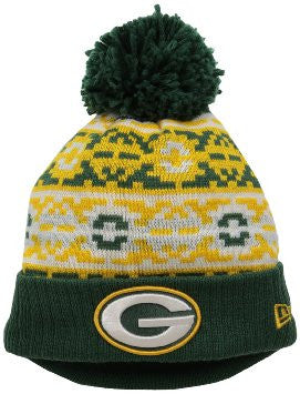 Green Bay Packers New Era Retro Chill Knit Hat - Dino's Sports Fan Shop