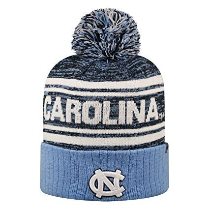 North Carolina Tar Heels Top Of The World NCAA Blue Driven Adult Knit Hat