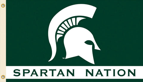 Michigan State Spartans BSI Flag - 3' x 5'