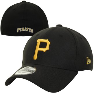 Pittsburgh Pirates Adult Black New Era Core Classic OSFA Hat
