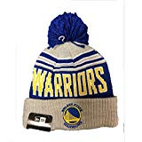 Golden State Warriors Adult Winter Blaze Pom Knit Hat