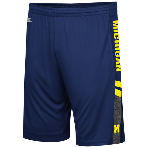 Michigan Wolverines Colosseum Perfect Season Adult Shorts