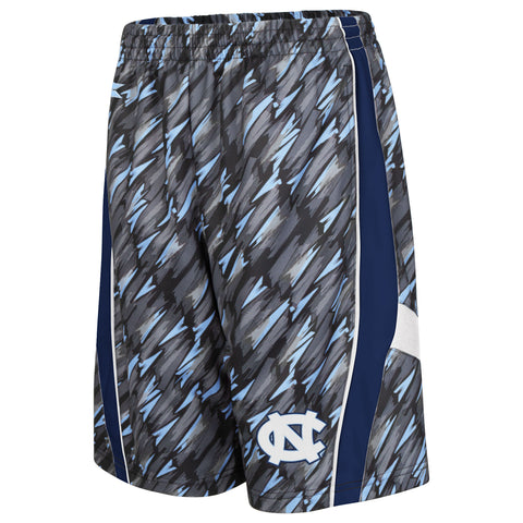 North Carolina Tar Heels Colosseum Backcourt Youth Shorts - Dino's Sports Fan Shop