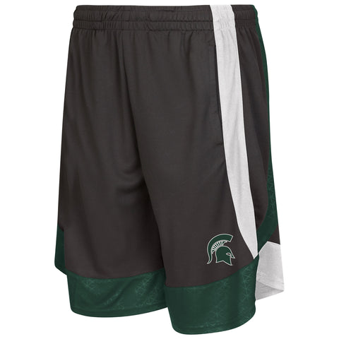 Michigan State Spartans Colosseum Elite Youth Shorts - Dino's Sports Fan Shop