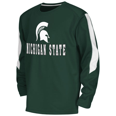 Michigan State Spartans Colosseum Youth Chopblock L/S Shirt - Dino's Sports Fan Shop