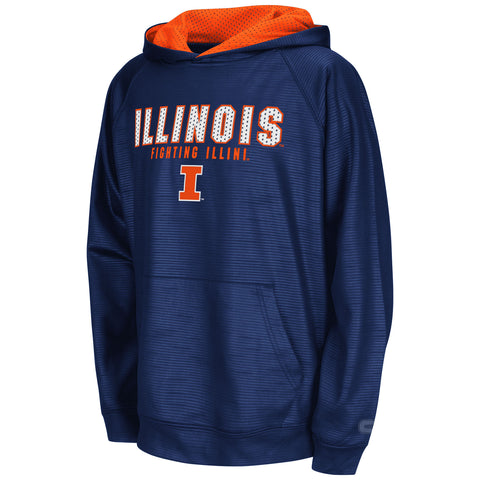 Illinois Fighting Illini Colosseum Youth Surge Stadium Sweatshirt - Dino's Sports Fan Shop