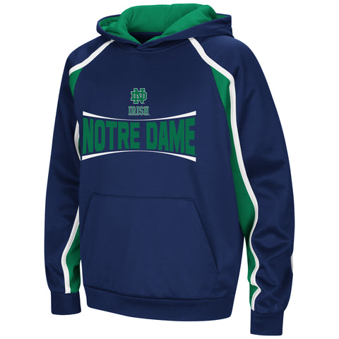 Notre Dame Fighting Irish Youth Hook and Lateral Pullover Hoodie Colosseum