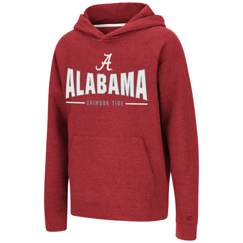 Alabama Crimson Tide Youth Colosseum Red Sweatshirt Hoodie