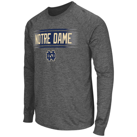 Notre Dame Fighting Irish Colosseum Men's Slate II Performance L/S Shirt - Dino's Sports Fan Shop