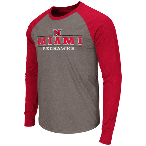 Miami Redhawks Colosseum Tailback L/S Men's Shirt - Dino's Sports Fan Shop