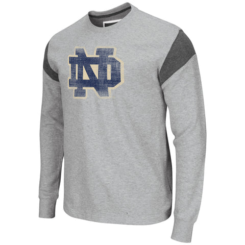Notre Dame Fighting Irish Colosseum Avenger Waffle L/S Shirt - Dino's Sports Fan Shop