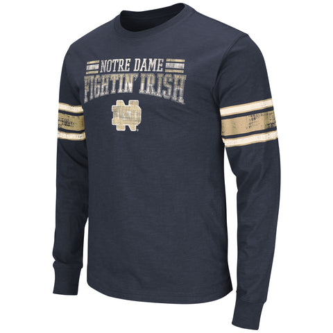 Notre Dame Fighting Irish Colosseum Gridiron L/S Men's Shirt - Dino's Sports Fan Shop