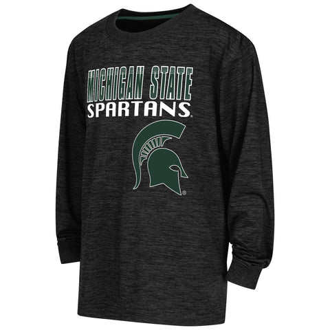 Michigan State Spartans Colosseum Cornerback Youth L/S Performance Shirt - Dino's Sports Fan Shop