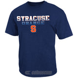 Syracuse Orange Colosseum NCAA Blue Fade In Adult Shirt - Dino's Sports Fan Shop - 1