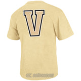 Vanderbilt Commodores Colosseum Beige Fade In Adult Shirt - Dino's Sports Fan Shop - 2