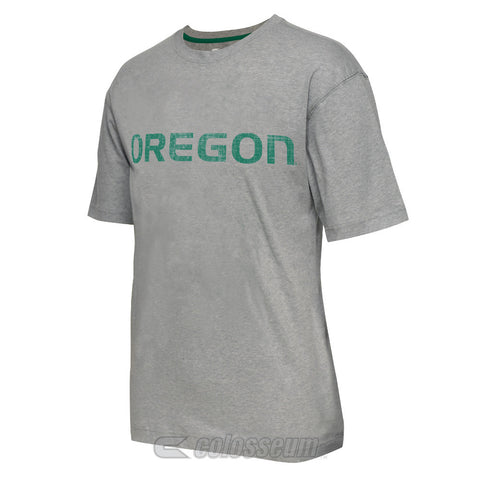 Oregon Ducks Colosseum NCAA Grey Colossal Adult Shirt - Dino's Sports Fan Shop