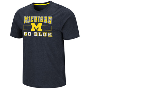 Michigan Wolverines Adult Colosseum Blend Shirt