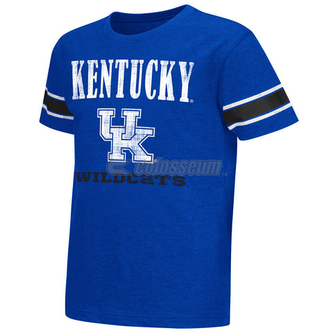 Kentucky Wildcats Colosseum NCAA Blue Free Agent Youth Shirt - Dino's Sports Fan Shop