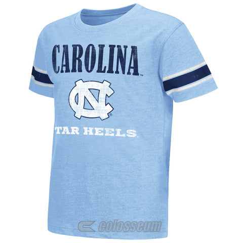 North Carolina Tar Heels Colosseum NCAA Blue Free Agent Youth Shirt - Dino's Sports Fan Shop