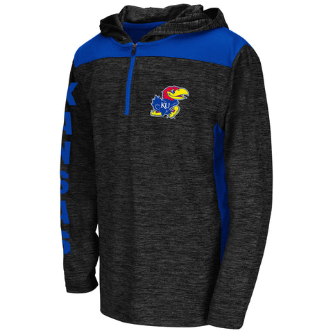 Kansas Jayhawks Colosseum Youth Quick Kick Sweatshirt - Dino's Sports Fan Shop