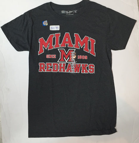 Miami Redhawks Victory Gray Men's Shirt - Dino's Sports Fan Shop