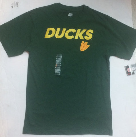 Oregon Ducks Genuine Stuff Green Adult T-Shirt - Dino's Sports Fan Shop