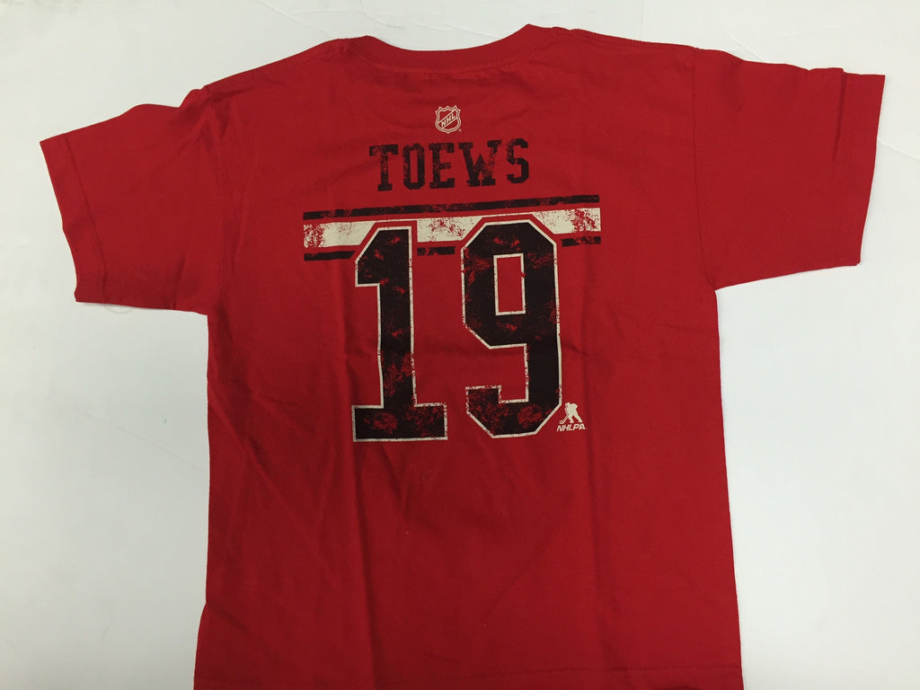 Reebok Chicago Blackhawks Jonathan Toews Camo Jersey Tee Shirt
