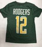 Green Bay Packers NFL Green Faded Adult Jersey Shirt