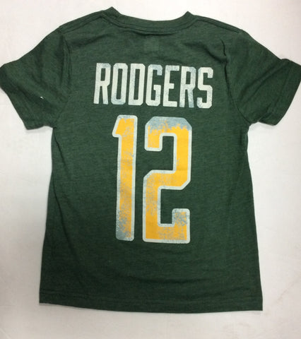 Green Bay Packers NFL Green Faded Adult Jersey Shirt