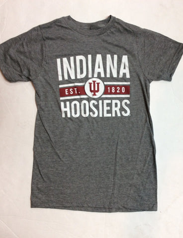 Indiana Hoosiers Victory Gray Adult Shirt