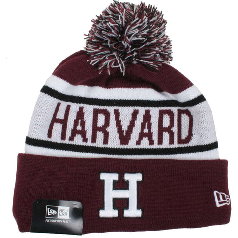 Harvard Crimson Biggest Fan Adult Redux Knit Hat - Dino's Sports Fan Shop