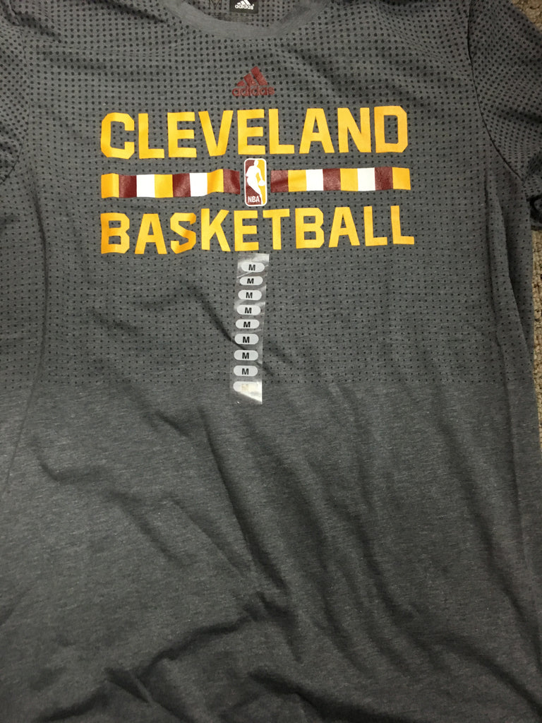 NBA Cleveland Cavaliers Practice Short Sleeve Tee (Navy, Medium