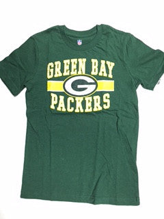 Green Bay Packers NFL Apparel Raglan Youth Shirt - Dino's Sports Fan Shop