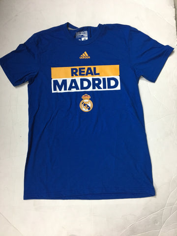 Real Madrid Adult Blue Adidas Shirt