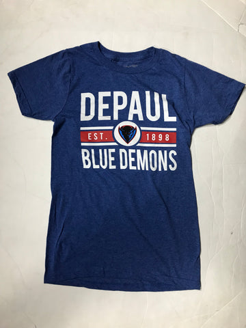 DePaul Blue Demons The Victory NCAA Royal Blue Adult T shirt