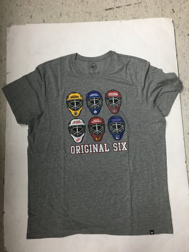 Lids Chicago Blackhawks adidas Original Six Tri-Blend T-Shirt