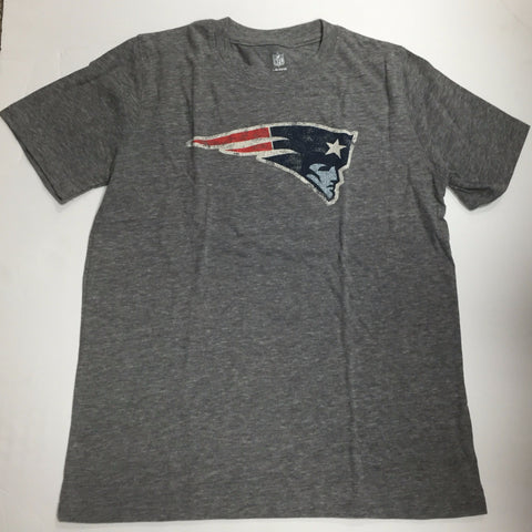New England Patriots NFL Youth Tri-Blend Logo Shirt - Dino's Sports Fan Shop