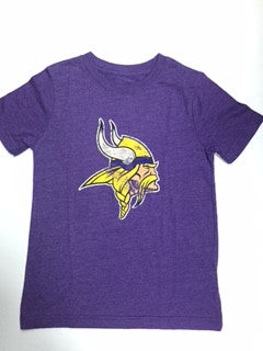 Minnesota Vikings NFL Youth Tri-Blend Shirt - Dino's Sports Fan Shop