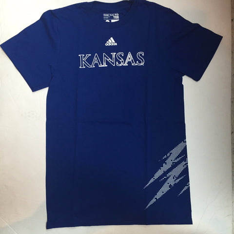 Kansas Jayhawks Adidas Aftershock Adult Shirt - Dino's Sports Fan Shop