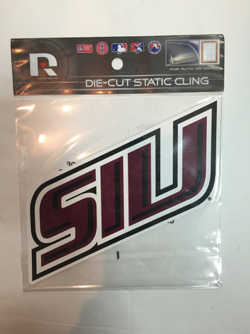 NCAA Southern Illinois Salukis Rico Static Cling Decal