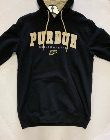 Purdue Boilermakers Adult Colosseum Black Sweatshirt