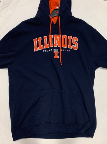 Illinois Fighting Illini Adult Colosseum Blue Logo Sweatshirt