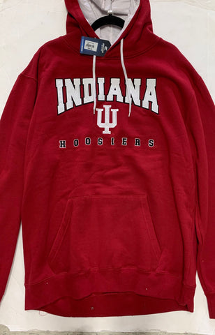 Indiana Hoosiers Adult Colosseum Red Logo Sweatshirt